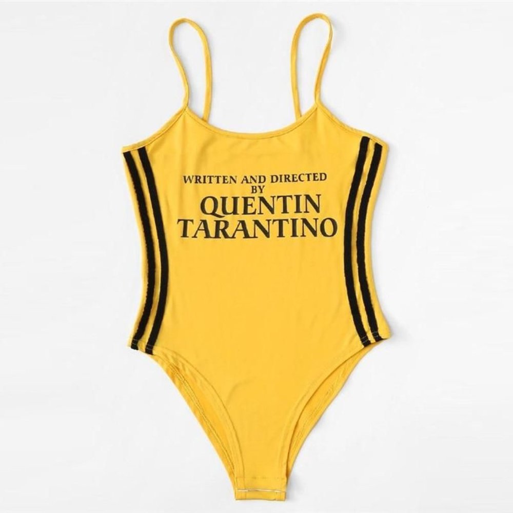 Yellow Quentin Tarantino Kill Bill body suit - Picture 3 of 3